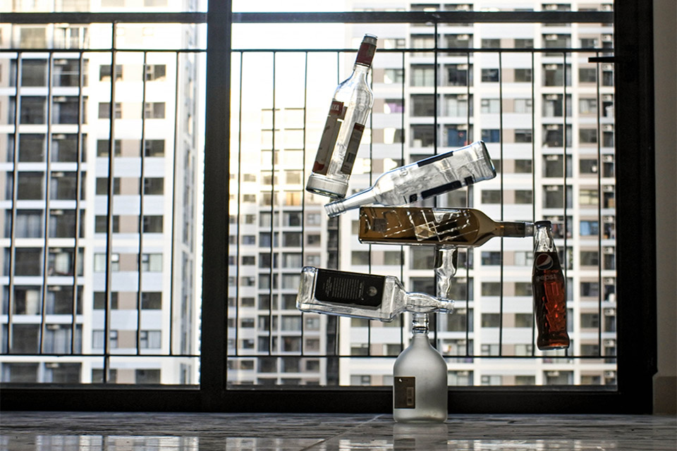 Glass Bottle Balance