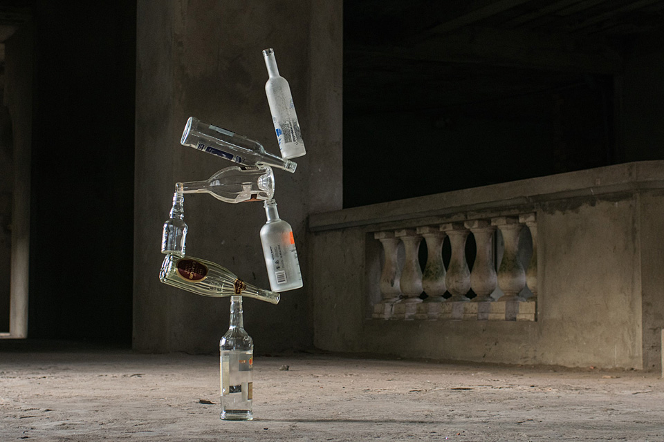 Glass Bottle Balance