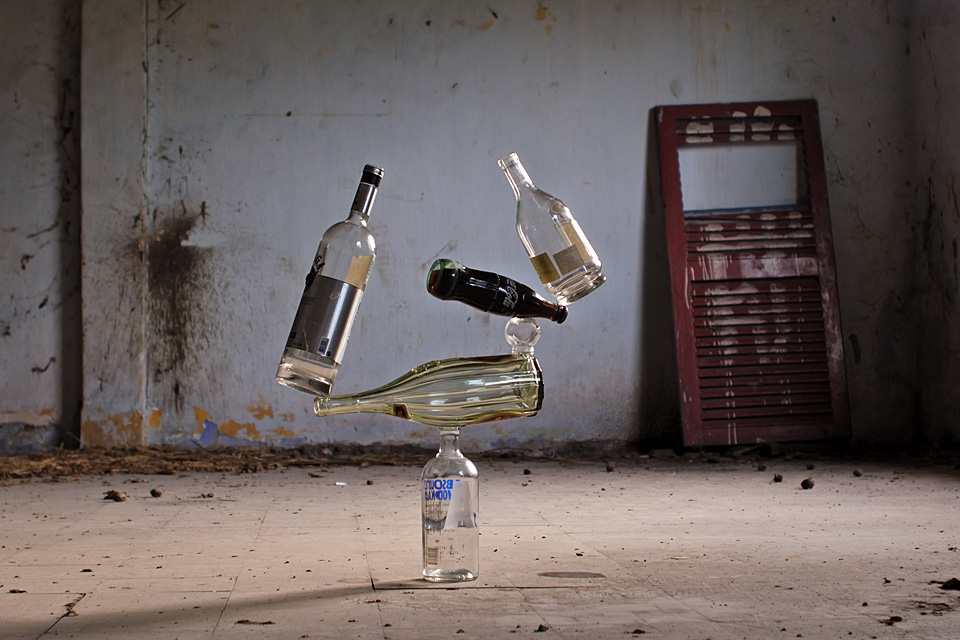 Glass Bottle Balance