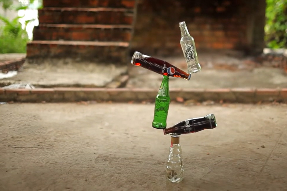 Glass Bottle Balance
